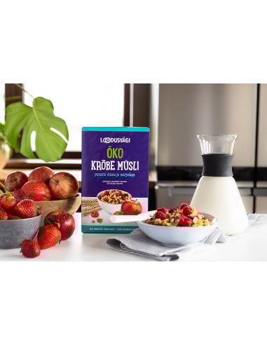 Loodusvägi ÖKO krõbe müsli õuna ja marja 300g...