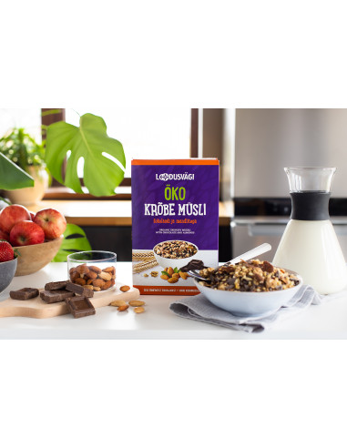 Loodusvägi ÖKO krõbe müsli šokolaadi-mandli...