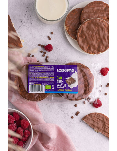 Loodusvägi ÖKO riisivahvel piimašokolaadi 100 g...