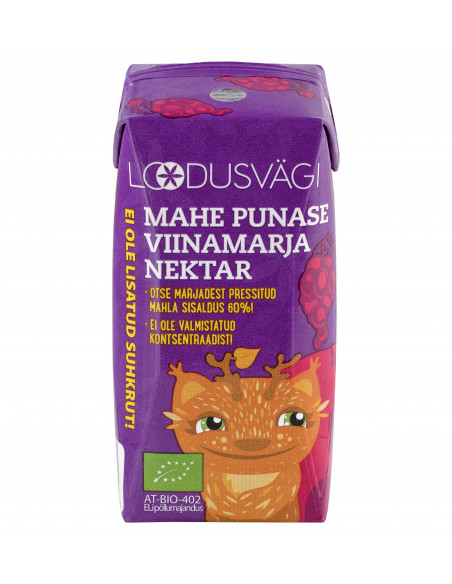 Loodusvägi ÖKO kõrrejook punase...