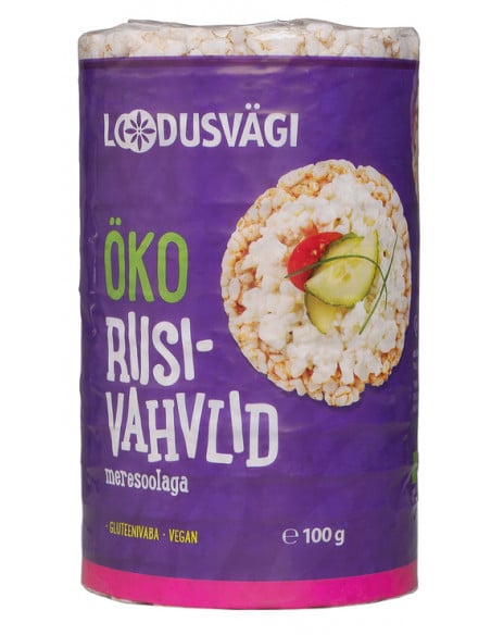 Loodusvägi ÖKO riisivahvel meresoola 100 g NL-BIO-01