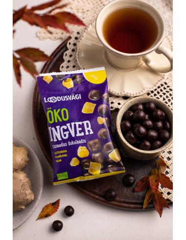 KAST 10tk! Loodusvägi ÖKO näks ingver tumedas...