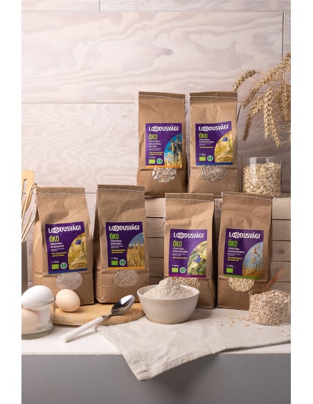 KAST 10tk! Loodusvägi ÖKO kaerahelbed täistera 500g EE-ÖKO-03