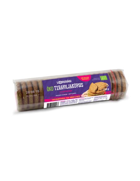 Loodusvägi ÖKO teraviljaküpsis kaerahelvestega 250g IT-BIO-007