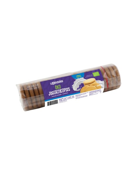 KAST 12 tk! Loodusvägi ÖKO jogurtiküpsis 250g IT-BIO-007