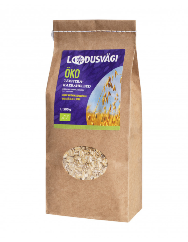 Loodusvägi ÖKO kaerahelbed täistera 500g EE-ÖKO-03